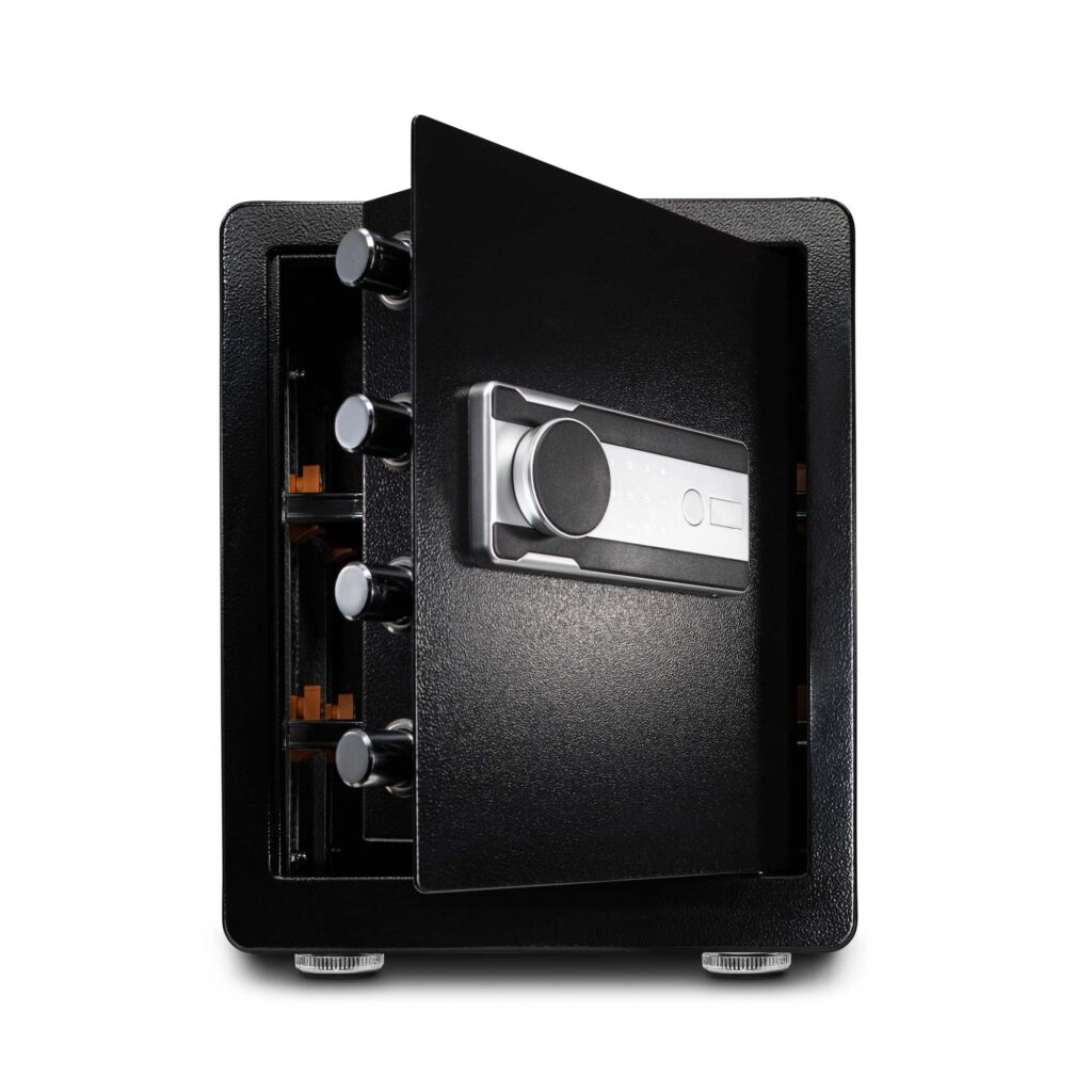 Digital home security safe box — product photography by 6Corners Studio, Bangkok