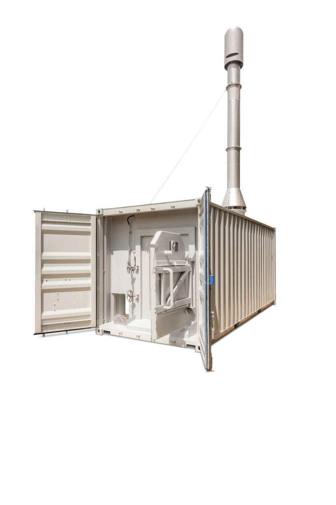 Burner Container Unit — industrial product photography by 6Corners Studio, Bangkok