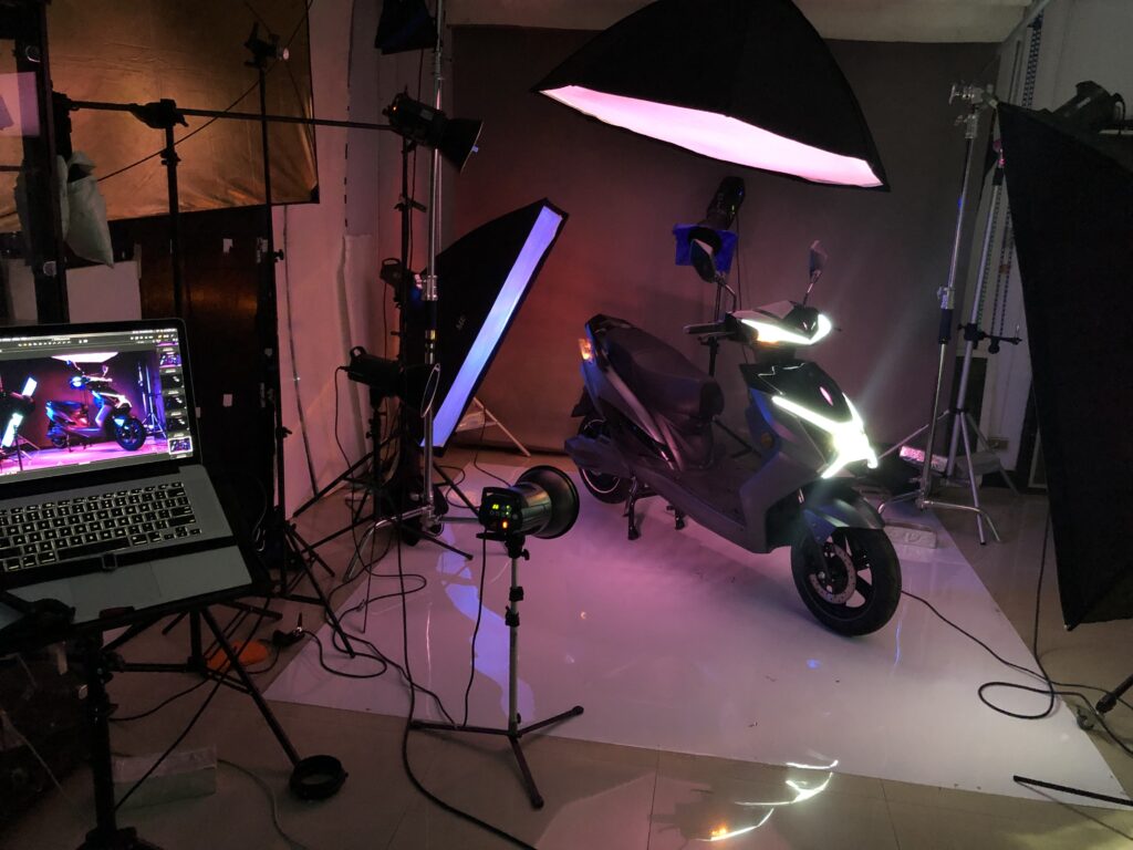 SWAG Electric Bike — jewelry commercial product photography by 6Corners Studio, Bangkok