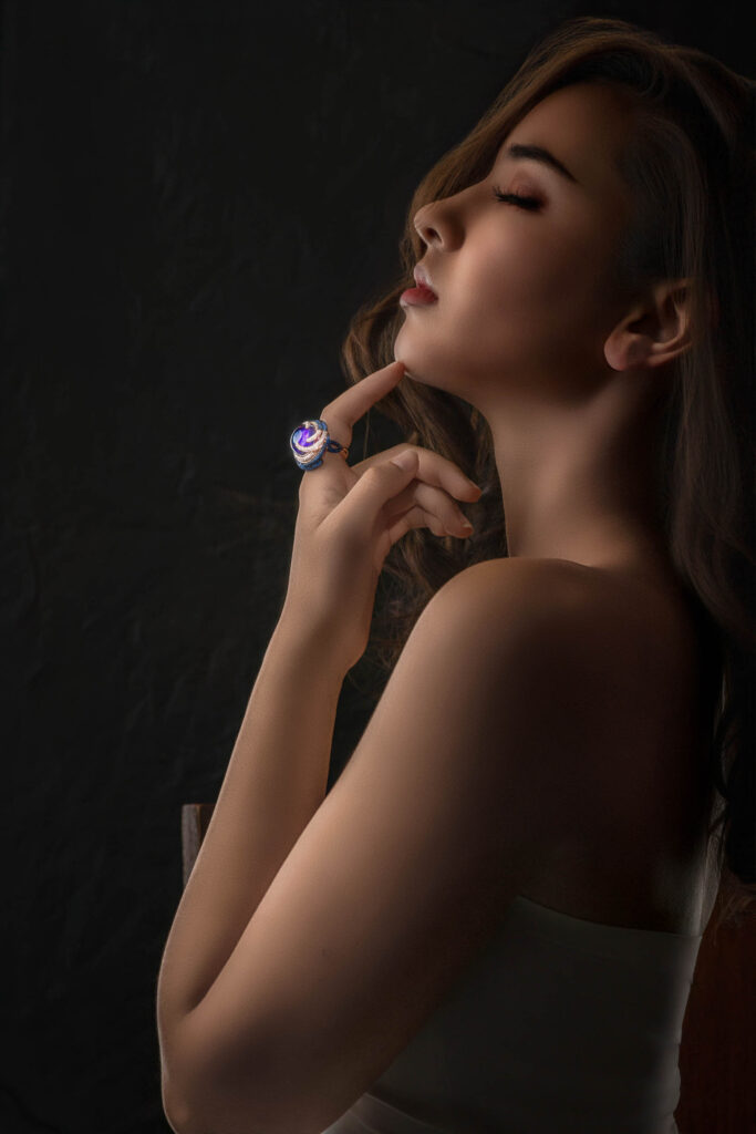 Jewelry On Model II — jewelry commercial product photography by 6Corners Studio, Bangkok