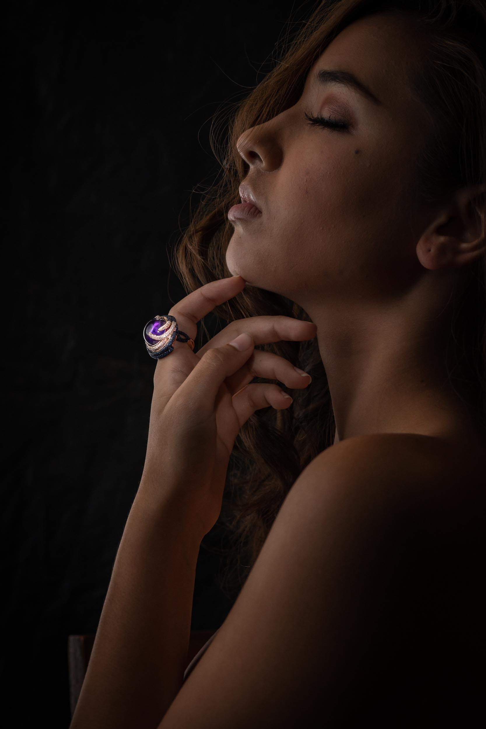 Fine Jewelry On Model