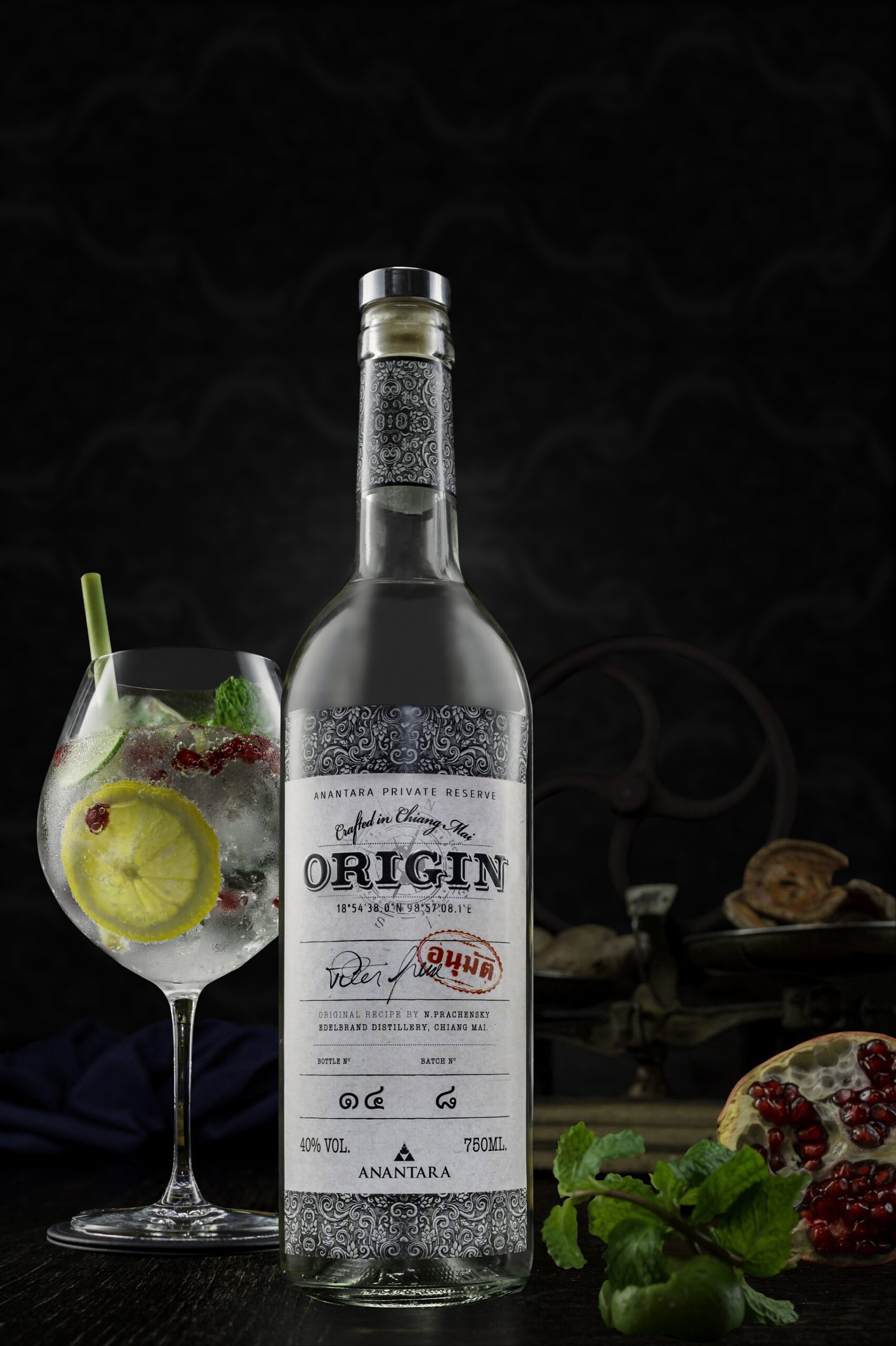 Gin & Cocktail — food & drink studio product shot by 6Corners Studio, Bangkok