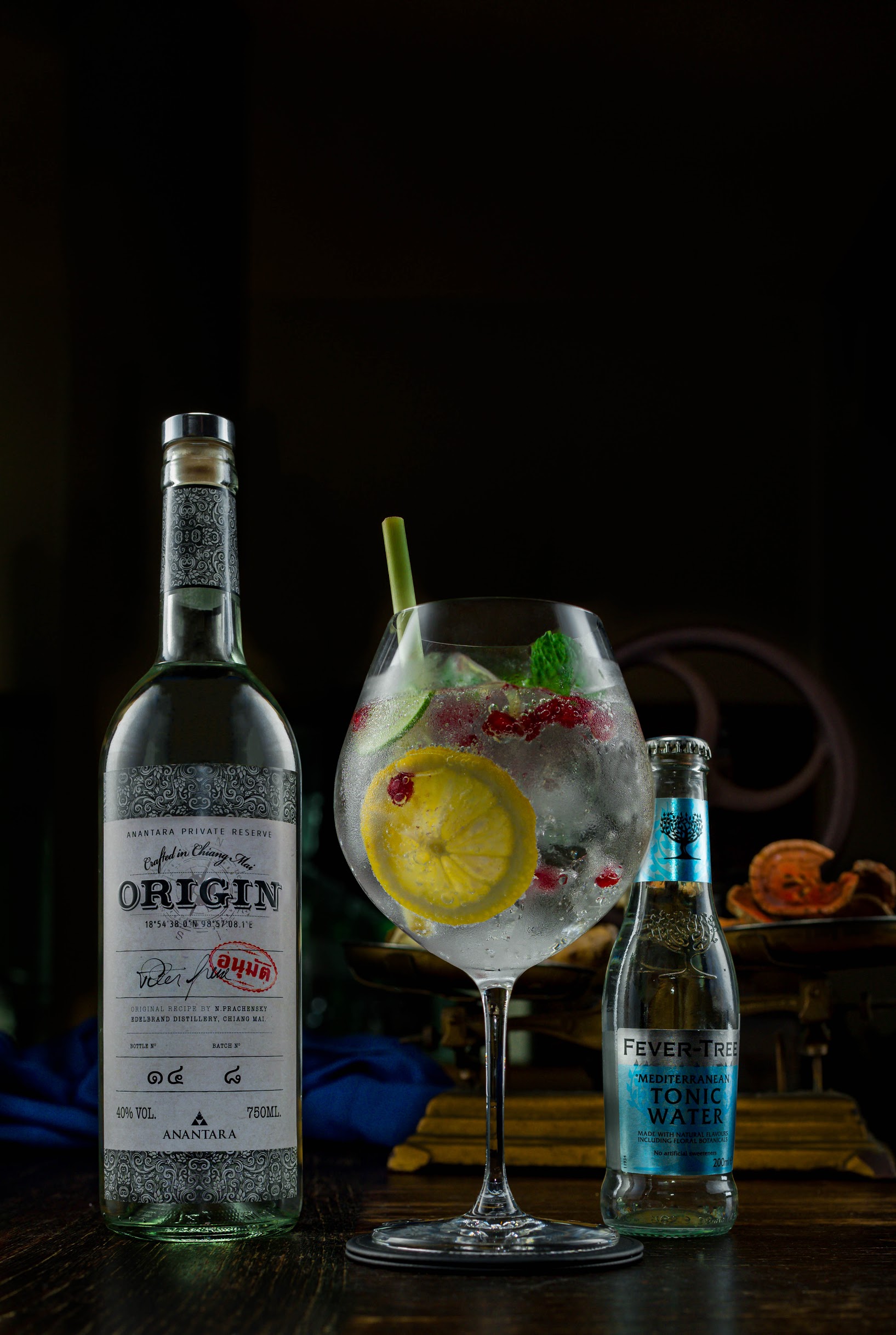 Gin & Cocktail — food & drink product detail by 6Corners Studio, Bangkok