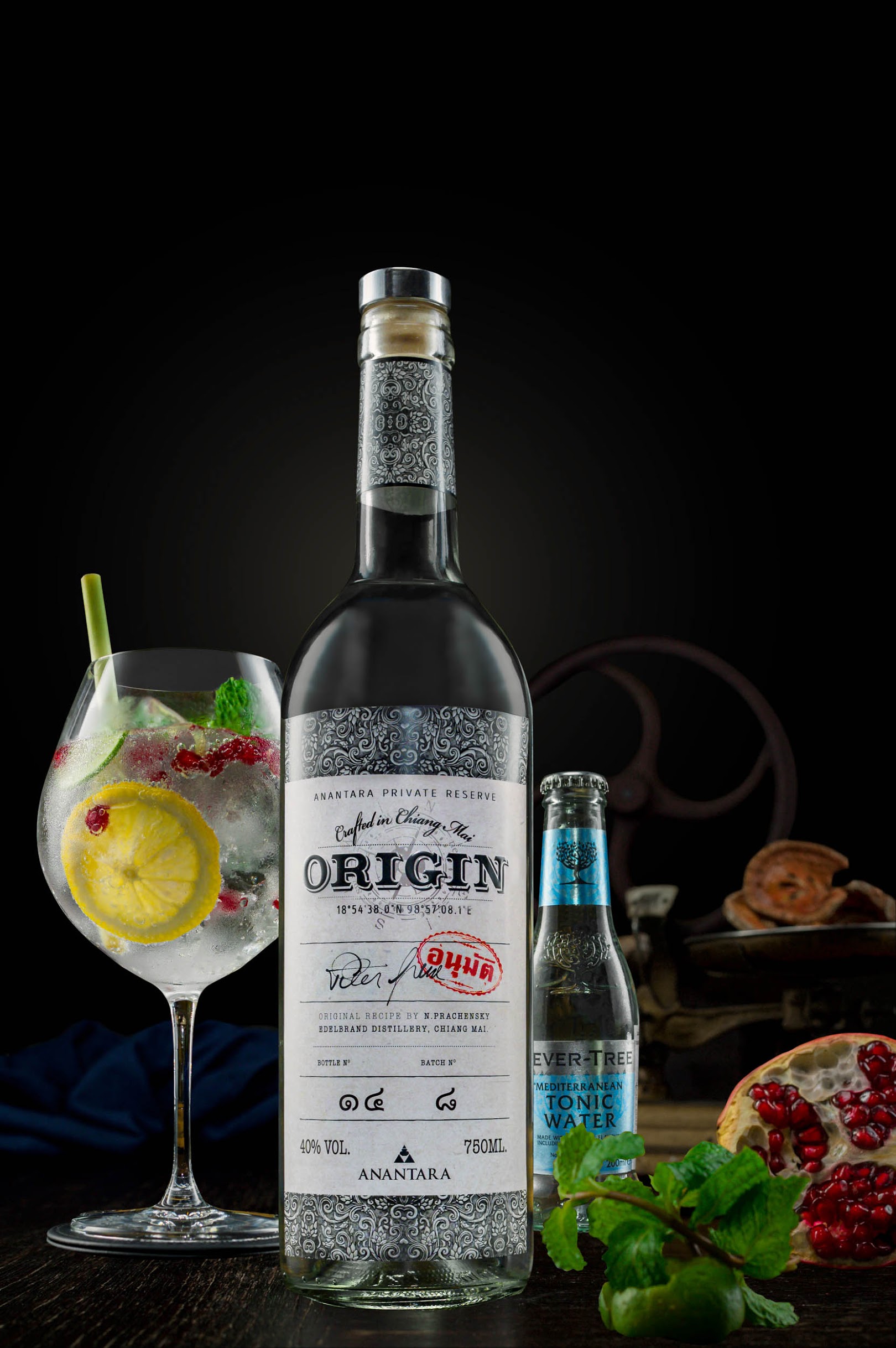 Gin & Cocktail — food & drink product photography by 6Corners Studio, Bangkok