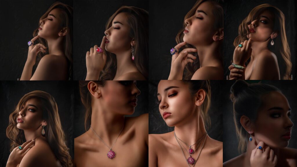 Jewelry On Model II — jewelry commercial product photography by 6Corners Studio, Bangkok