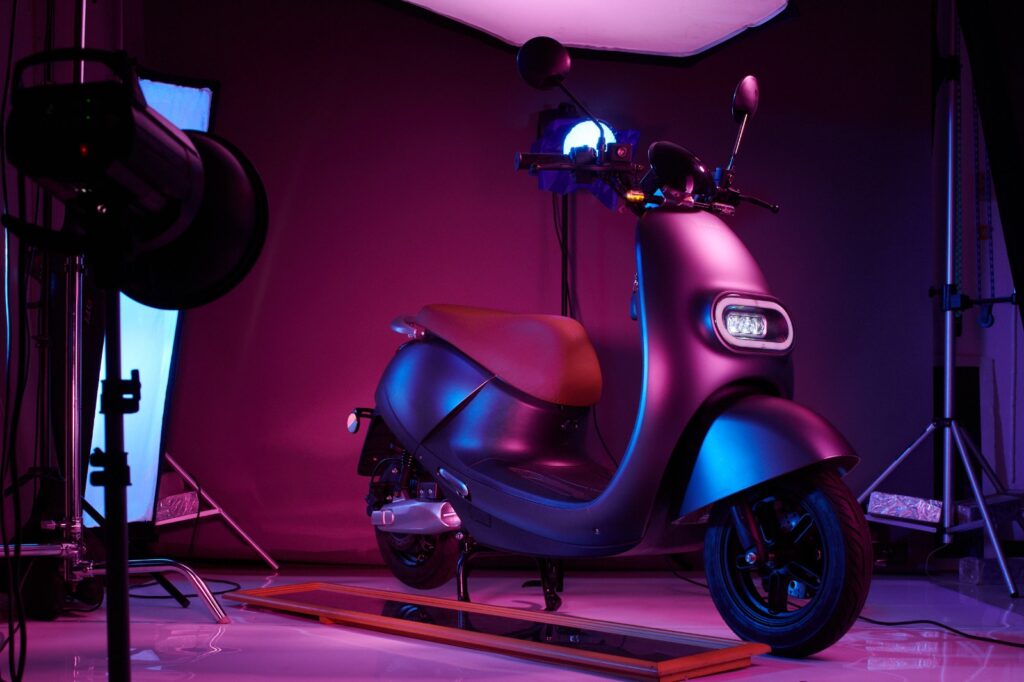 SWAG Electric Bike — jewelry studio product shot by 6Corners Studio, Bangkok